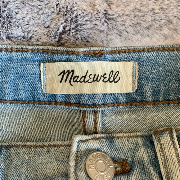 MADEWELL High-Rise Slim Boyjean in Fitzgerald Wash - Picture 3 of 13